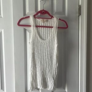 White Michael Kors Tank